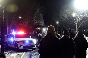 President Carter Lies In State At US Capitol As Americans Pay Respects