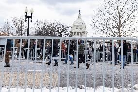 Thousands Visit Jimmy Carter As He Lay In State At U.S. Capitol