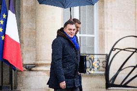 Council Of Ministers Of The French Government At The Elysée Palace, In Paris