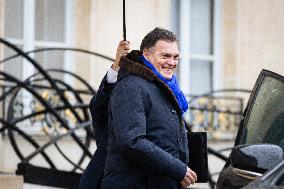 Council Of Ministers Of The French Government At The Elysée Palace, In Paris