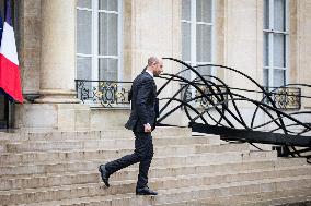 Council Of Ministers Of The French Government At The Elysée Palace, In Paris