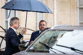 Council Of Ministers Of The French Government At The Elysée Palace, In Paris