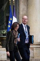 Council Of Ministers Of The French Government At The Elysée Palace, In Paris