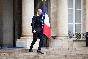 Council Of Ministers Of The French Government At The Elysée Palace, In Paris