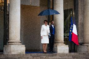 Council Of Ministers Of The French Government At The Elysée Palace, In Paris