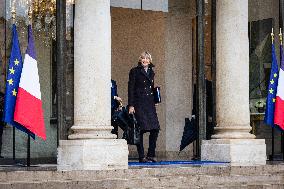 Council Of Ministers Of The French Government At The Elysée Palace, In Paris