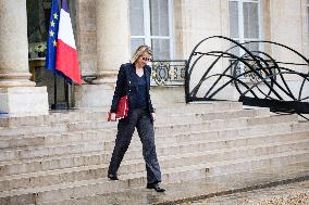 Council Of Ministers Of The French Government At The Elysée Palace, In Paris