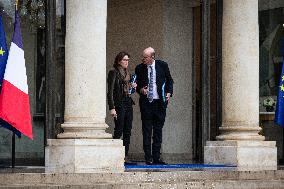 Council Of Ministers Of The French Government At The Elysée Palace, In Paris