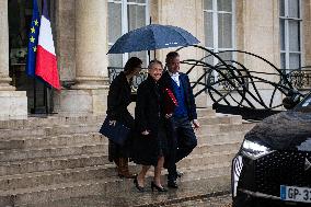 Council Of Ministers Of The French Government At The Elysée Palace, In Paris