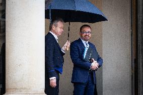 Council Of Ministers Of The French Government At The Elysée Palace, In Paris