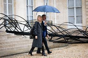 Council Of Ministers Of The French Government At The Elysée Palace, In Paris