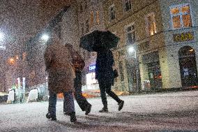 Snow In Cologne