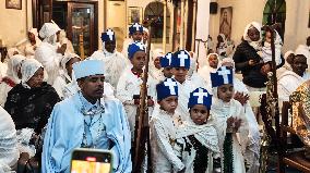 The Christmas Of The Ethiopians In Athens