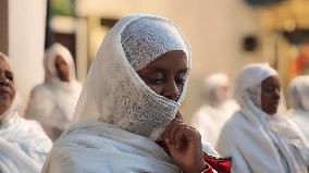 The Christmas Of The Ethiopians In Athens