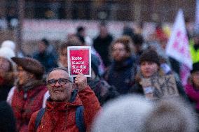 Protest Against AFD Demo In Cologne