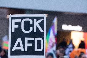 Protest Against AFD Demo In Cologne