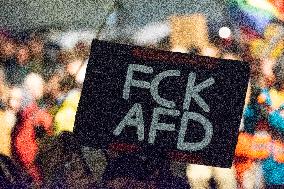 Protest Against AFD Demo In Cologne