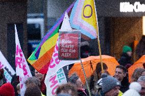 Protest Against AFD Demo In Cologne