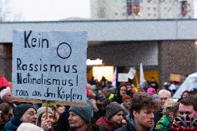 Protest Against AFD Demo In Cologne