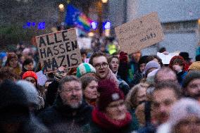 Protest Against AFD Demo In Cologne