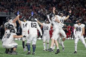 American football: Rice Bowl championship in Japan