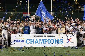 American football: Rice Bowl championship in Japan