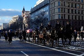 US President Jimmy Carter’s State Funeral - DC