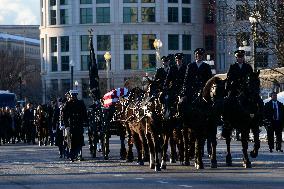 US President Jimmy Carter’s State Funeral - DC