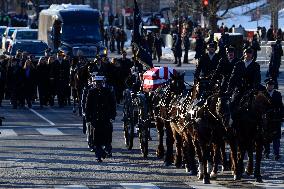 US President Jimmy Carter’s State Funeral - DC