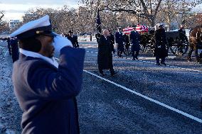 US President Jimmy Carter’s State Funeral - DC