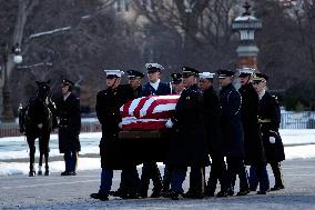 US President Jimmy Carter’s State Funeral - DC