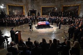 US President Jimmy Carter’s State Funeral - DC