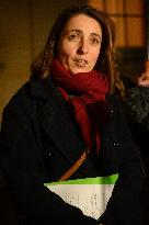 Sophie Binet After Talks With French Prime Minister - Paris