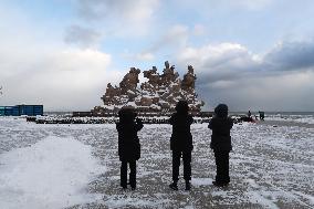 Heavy Snow Hit Yantai