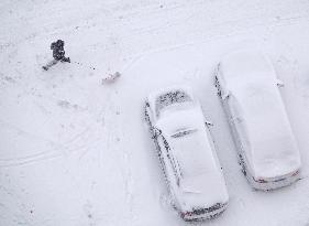 Heavy Snow Hit Yantai