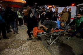 Israeli Attacks On Gaza Continue - Palestine