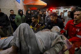 Israeli Attacks On Gaza Continue - Palestine