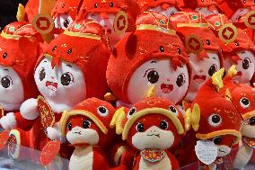 Year of the Snake Zodiac Plush Toy