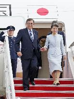 Japan PM Ishiba arrives in Malaysia