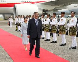 Japan PM Ishiba arrives in Malaysia