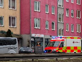 Emergency Ambulance In Munich