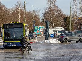 MVV Buses At Starnberg Station In Upper Bavaria