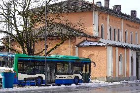 MVV Buses At Starnberg Station In Upper Bavaria