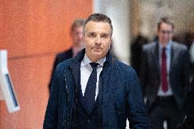 Nicolas Sarkozy’s trial for illegal campaign financing from Lybia day 3 - Paris