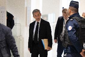 Nicolas Sarkozy’s trial for illegal campaign financing from Lybia day 3 - Paris