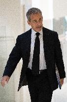 Nicolas Sarkozy’s trial for illegal campaign financing from Lybia day 3 - Paris