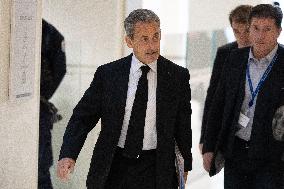 Nicolas Sarkozy’s trial for illegal campaign financing from Lybia day 3 - Paris