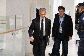 Nicolas Sarkozy’s trial for illegal campaign financing from Lybia day 3 - Paris