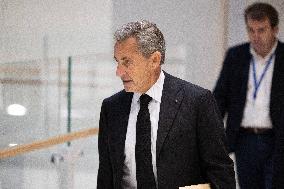 Nicolas Sarkozy’s trial for illegal campaign financing from Lybia day 3 - Paris