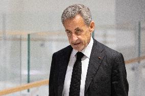 Nicolas Sarkozy’s trial for illegal campaign financing from Lybia day 3 - Paris